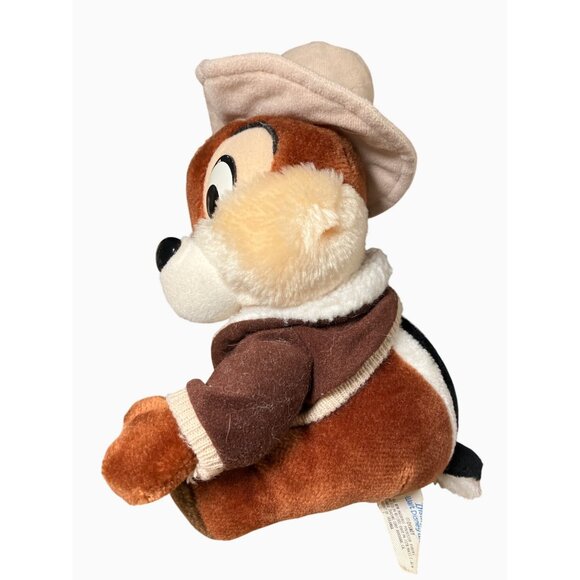 Disneyland Chip Dale Rescue Rangers CHIP 9 inch Plush Vintage Stuffed Animal Toy - Picture 3 of 9
